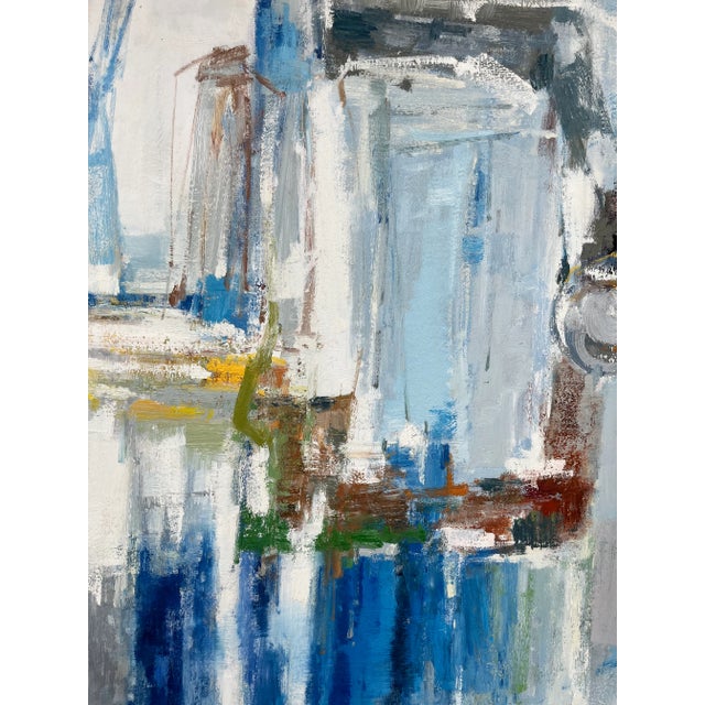 2020s Contemporary Abstract Original Oil Painting For Sale - Image 5 of 12