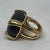 1990s Gianni Versace Black Agate Oversized Cocktail Ring For Sale - Image 9 of 9