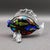 Bruce Fruend Signed Iridescent Dichroic Hand Blown Art Glass Fish Sculpture For Sale In Miami - Image 6 of 9