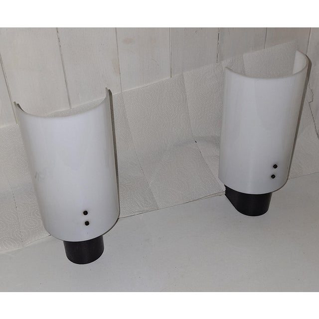 Vintage Italian Wall Lamps from Targetti, 1980s, Set of 2 For Sale - Image 6 of 12