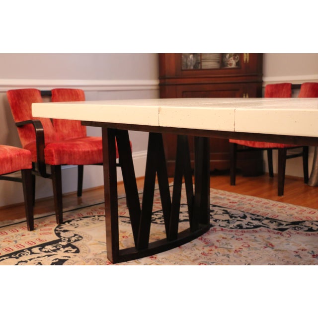 Paul Frankl Vintage Dining Room Set Attributed to Paul Frankl For Sale - Image 4 of 12