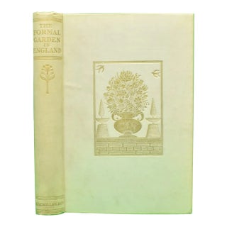 "The Formal Garden in England" 1901 Blomfield, Reginald For Sale