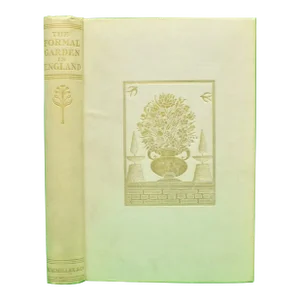 "The Formal Garden in England" 1901 Blomfield, Reginald