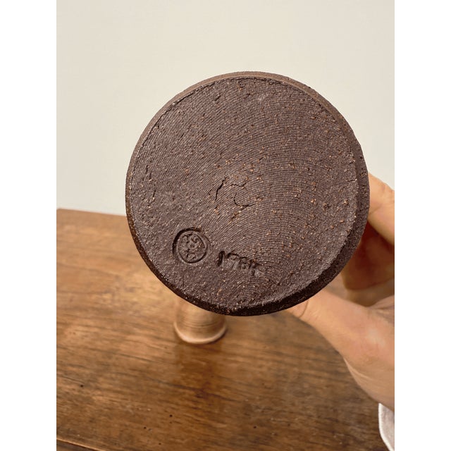 1980s Danish Goblets in Pottery Stoneware, 1984, Set of 2 For Sale - Image 5 of 7