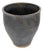 Vintage Signed Studio Art Pottery Vase Mid Century Modern Ikebana Stoneware For Sale