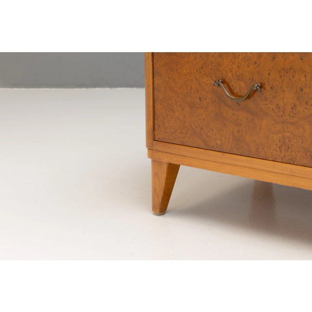 Wood Swedish Chest of Drawers, 1960s For Sale - Image 7 of 8