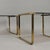 Vintage Bedside Tables in Brass and Smoked Glass, Italy, 1960s, Set of 2 For Sale - Image 3 of 10