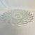 Glass 1950s Vintage Hollywood Regency Fostoria American Cube Design Cake Plate. For Sale - Image 7 of 8