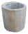 Vintage Old Chinese Granite Modern Planter Pot For Sale