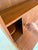 Teak Bookcase with Sliding Doors, Denmark For Sale - Image 4 of 11