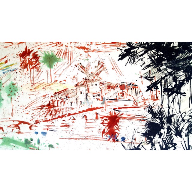 Salvador Dali - Don Quichotte - Original Lithograph 1957 For Sale - Image 6 of 10