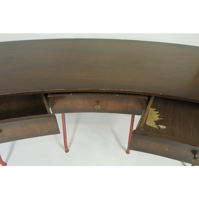 1960s Curved Writing Desk Chairish