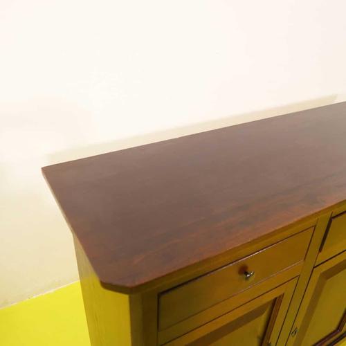 Classic Style Wooden Sideboard with Four Doors and Four Drawers