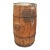 Antique Primitive Wooden Nail Keg Barrel Rustic Farmhouse Country Decor Old 18” For Sale - Image 4 of 13
