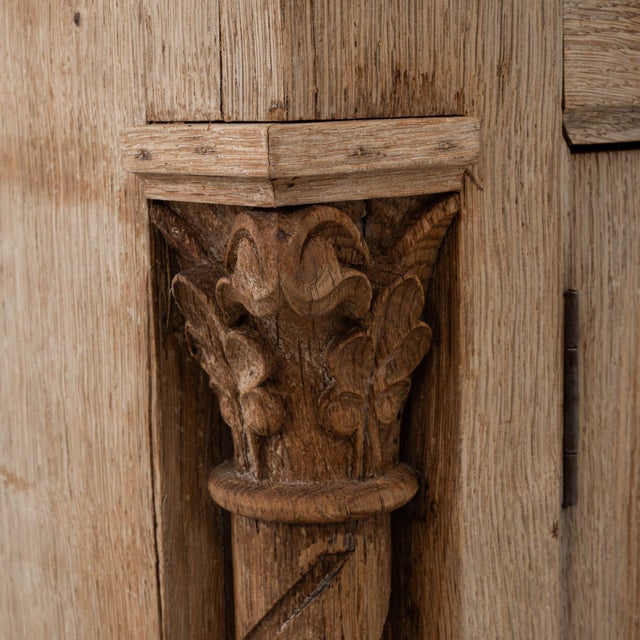 19th Century Belgian Bleached Oak Box For Sale - Image 13 of 18