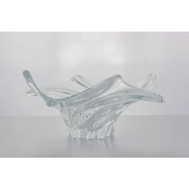 1950s Vannes 1950s Crystal Bowl For Sale - Image 5 of 7