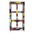 Multicolor Murano Glass Bifacceral Library, 1980s For Sale - Image 3 of 6