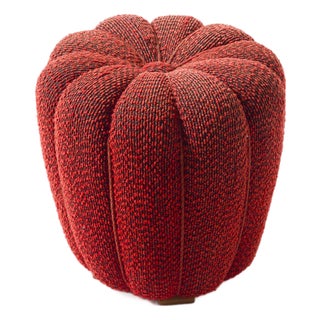 Tulip Ottoman by Jindřich Halabala for Cesky Nabytek, 1950s For Sale