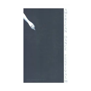 1998 Alex Katz 'American Dance Festival 1998' Pop Art Blue,White Lithograph