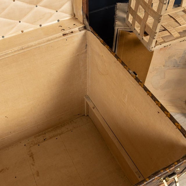 20th Century Malle Haute in Monogram Canvas from Louis Vuitton, France, 1910s For Sale - Image 17 of 18