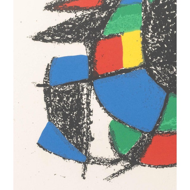 Joan Miró Joan Miro "Lithograph Xiii" Lithograph, 1975 For Sale - Image 4 of 9