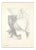 Leo Guida, The Owl and the Girl, Drawing on Paper, 1950s For Sale