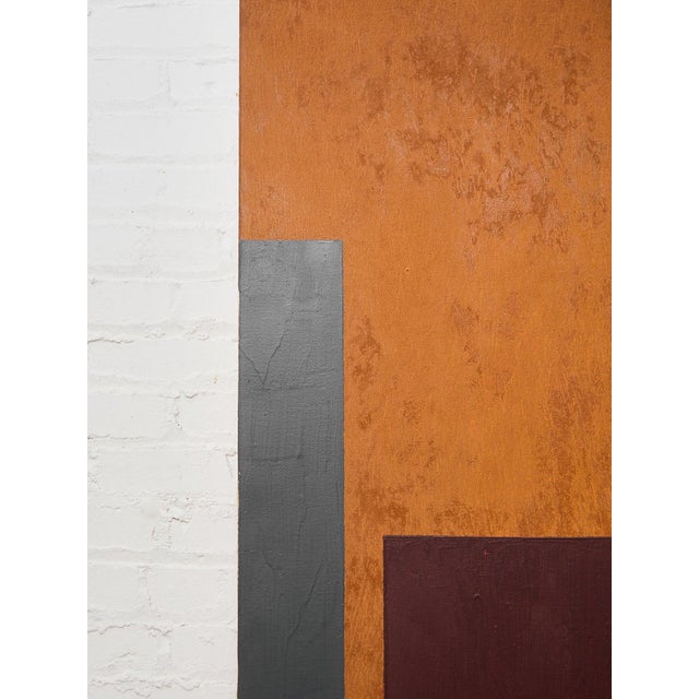 Mid 20th Century Original Painting Buttress #1 by Gary Hudson For Sale In Los Angeles - Image 6 of 8