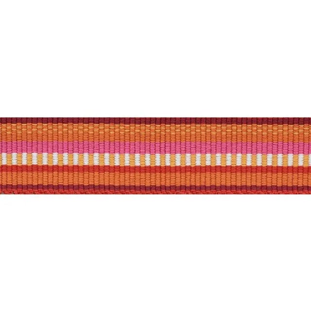 A chic espadrille stripe, this tape is a sophisticated ottoman weave that adds color and texture to any setting, inside or...