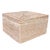 Artifacts Rattan Flat File Organizer Storage Box with Lid in White Wash For Sale - Image 9 of 9