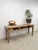 Nadeau Indonesian Solid Wood Antiqued Console Sofa/Entryway Rustic Primitive For Sale - Image 11 of 11