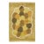 Vintage Swedish Rya Wool Rug in Gold & Brown Hues by Rug & Kilim, 1950-1959 For Sale