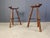 Brutalist Vintage Spanish Bar Stools, 1960s, Set of 2 For Sale - Image 3 of 5