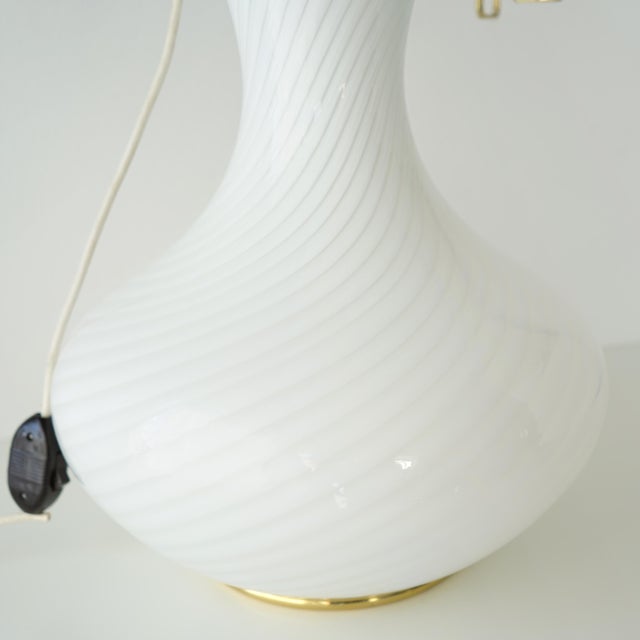XL Vetri Murano Glass Lamp For Sale - Image 11 of 13