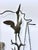 Pair of Grand Tour Pompeiian NeoClassical Bronze Heron Oil Lamps with Mouse, Swan For Sale - Image 4 of 18