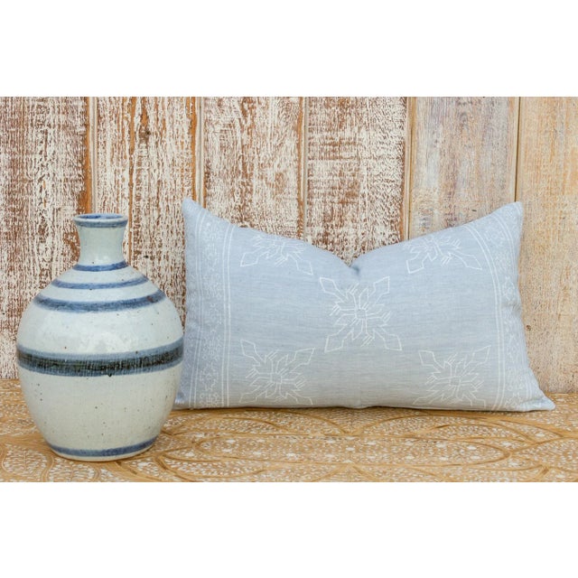 Textile Itzcali Aztec Block Print Pillow For Sale - Image 7 of 8