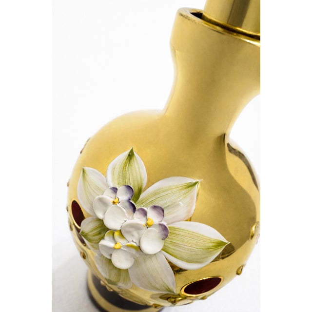 Vintage Murano Glass Liquor Service, 1980s, Set of 7 For Sale - Image 3 of 12