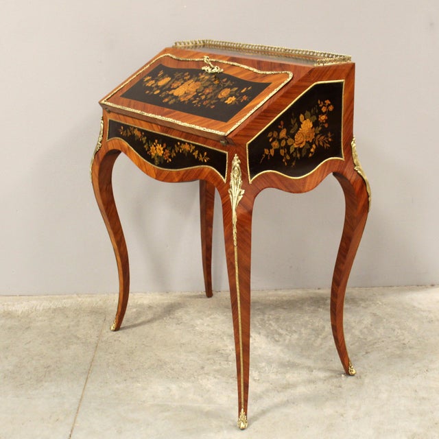 19th Century Napoleon III Writing Desk For Sale - Image 3 of 16