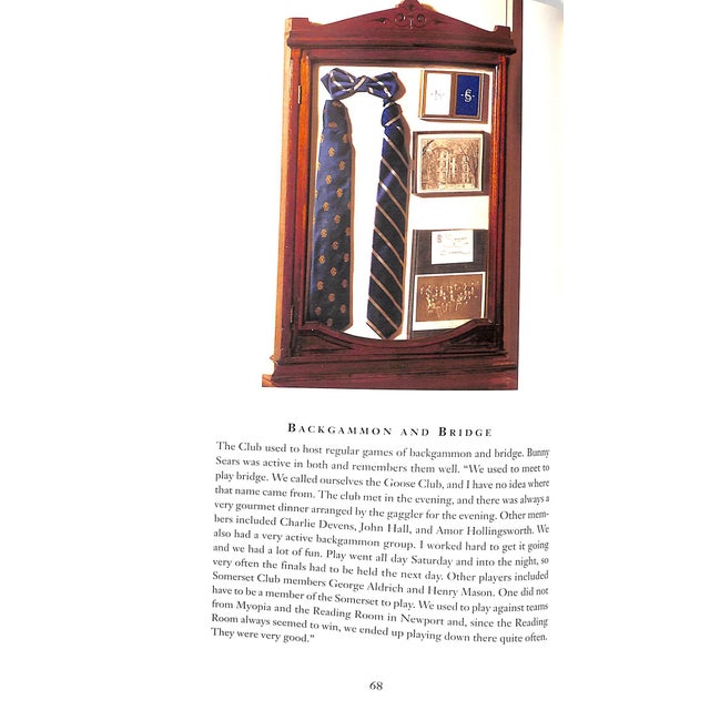 "Somerset Club a History 1852-2002" 2002 Schmid, Paul A. III For Sale - Image 11 of 18