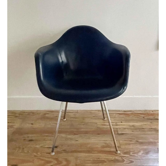 Eames for Herman Miller Molded Plastic Shell Armchair For Sale - Image 10 of 11