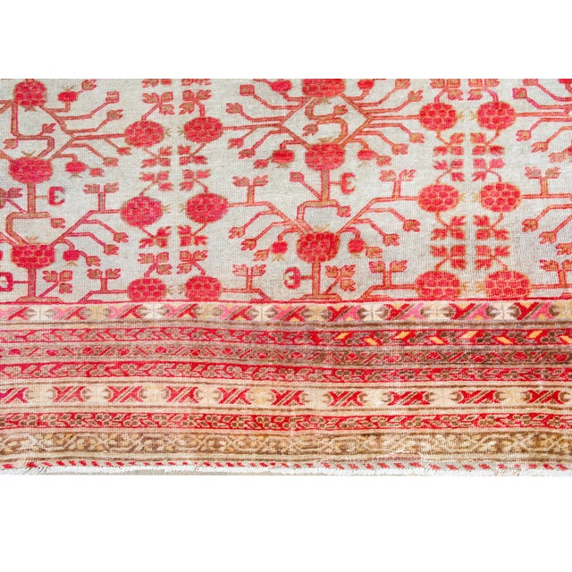 Early 20th Century Samarghand Rug For Sale In Chicago - Image 6 of 16