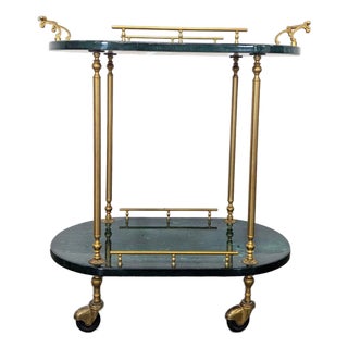 1960s Aldo Tura Bar Cart, Attributed For Sale