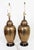 Mid-Century Modern Pair Ribbed Brass Table Lamps For Sale In New York - Image 6 of 10
