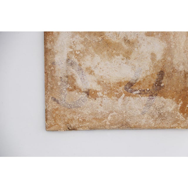 Blue 19th Century Tile Depicting a Boy, Portuguese Baroque For Sale - Image 8 of 8