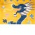 Rug & Kilim Vintage Chinese Pictorial Pillar Runner in Gold With Dragon Motif - Rug & Kilim For Sale - Image 4 of 5