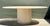 Vintage Italian Travertine Oval Dining Table For Sale - Image 9 of 12