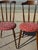 Wood and Fabric Chairs, Set of 2 For Sale - Image 17 of 18