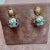 Contemporary Syna Yellow Gold Multi Color Enamel Floral Ball Earrings, a Pair For Sale - Image 3 of 8