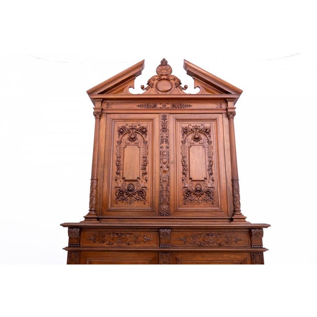 Antique French Majestic Cabinet, 1880 For Sale - Image 4 of 18