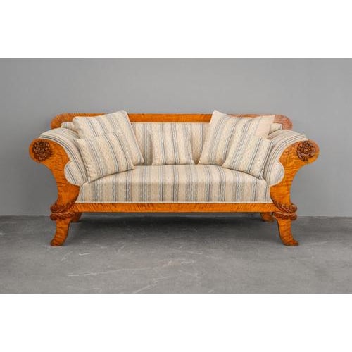 Biedermeier Sofa, Early 19th Century For Sale - Image 4 of 18