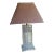 Bauer Mid Century Modern Clear Lite Stacked Lucite Table Lamp For Sale